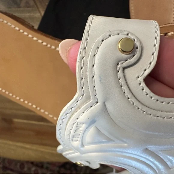 Celine Triomphe sandal white size 41 - Picture 8 of 8